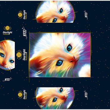 Soft Eyes 1000 Jigsaw Puzzle box 3D Modell