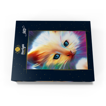 Soft Eyes 500 Jigsaw Puzzle box view3