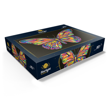 Colorful Butterfly 100 Jigsaw Puzzle box view1