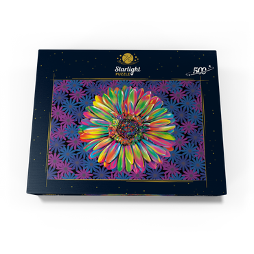 Gerber Daisy 500 Jigsaw Puzzle box view3