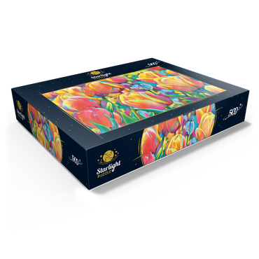 Colorful Tulips 500 Jigsaw Puzzle box view1