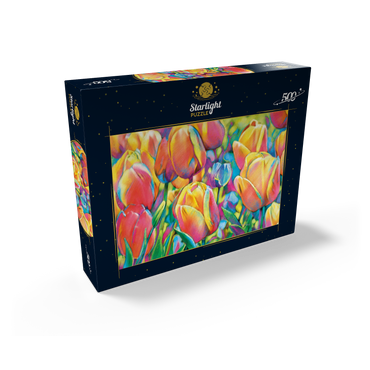 Colorful Tulips 500 Jigsaw Puzzle box view2