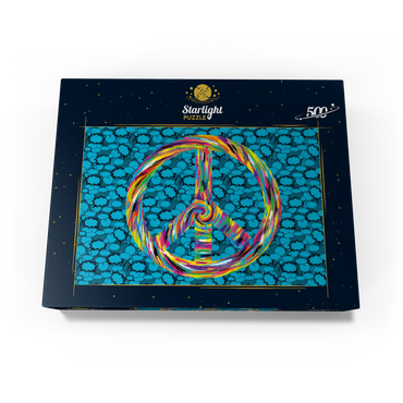 Peace and Love 500 Jigsaw Puzzle box view3