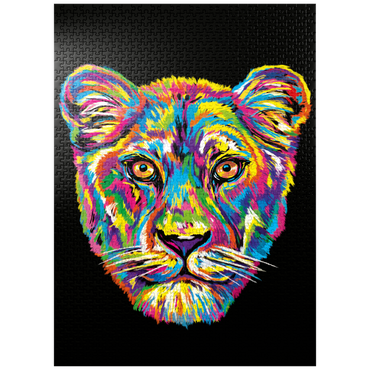 puzzleplate Lioness 1000 Jigsaw Puzzle
