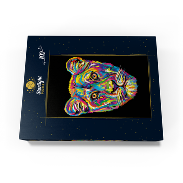 Lioness 100 Jigsaw Puzzle box view3