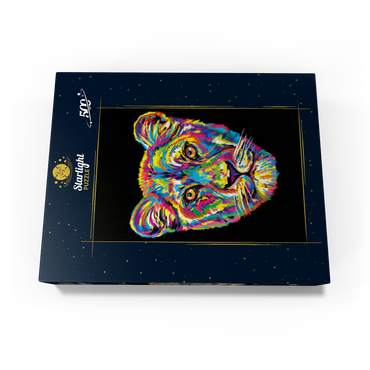 Lioness 500 Jigsaw Puzzle box view3