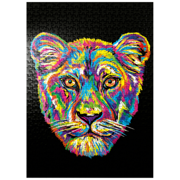 puzzleplate Lioness 500 Jigsaw Puzzle