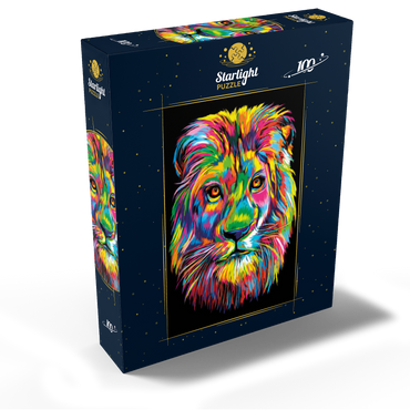 Lion Head 100 Jigsaw Puzzle box view2