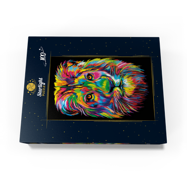 Lion Head 100 Jigsaw Puzzle box view3