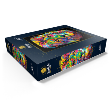 Lion Head 500 Jigsaw Puzzle box view1