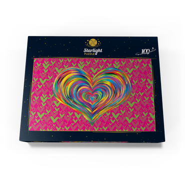 Heart Love 100 Jigsaw Puzzle box view3