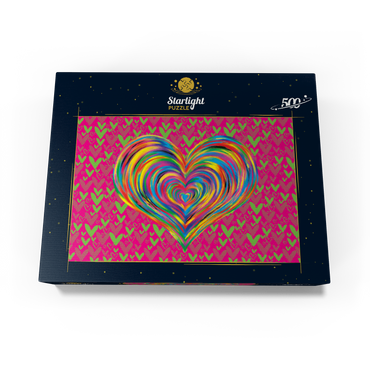 Heart Love 500 Jigsaw Puzzle box view3