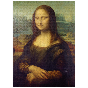 puzzleplate Piatnik: Mona Lisa 1000 Jigsaw Puzzle