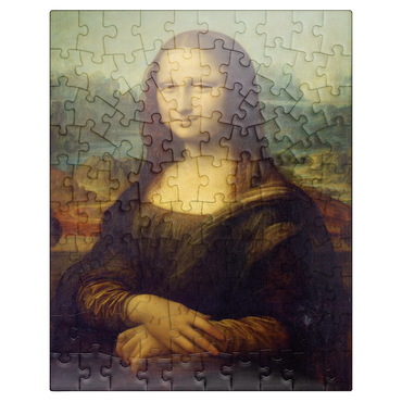 puzzleplate Piatnik: Mona Lisa 100 Jigsaw Puzzle