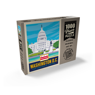 Washington, DC: State Pride 1000 Jigsaw Puzzle box view2