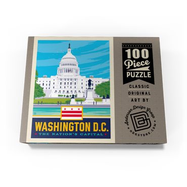 Washington, DC: State Pride 100 Jigsaw Puzzle box view3