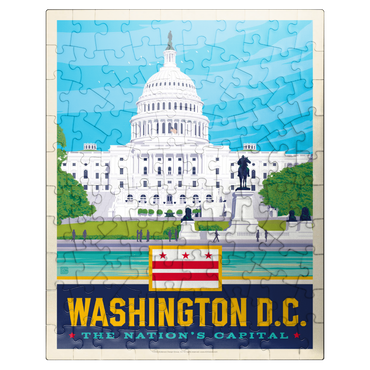 puzzleplate Washington, DC: State Pride 100 Jigsaw Puzzle
