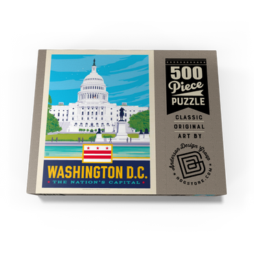 Washington, DC: State Pride 500 Jigsaw Puzzle box view3