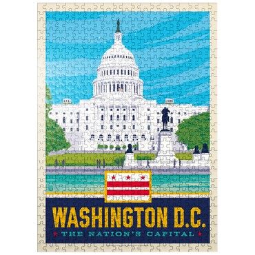 puzzleplate Washington, DC: State Pride 500 Jigsaw Puzzle