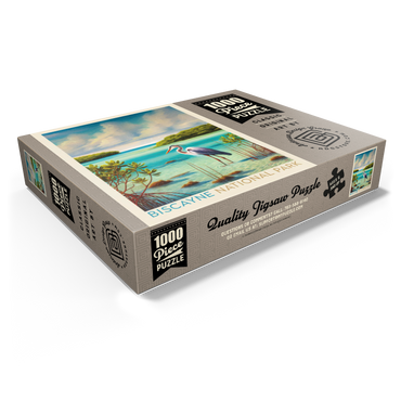 Biscayne National Park: Among The Mangroves, Vintage Poster 1000 Jigsaw Puzzle box view1