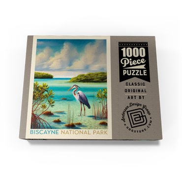 Biscayne National Park: Among The Mangroves, Vintage Poster 1000 Jigsaw Puzzle box view3