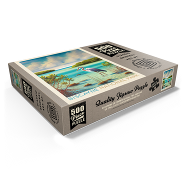 Biscayne National Park: Among The Mangroves, Vintage Poster 500 Jigsaw Puzzle box view1