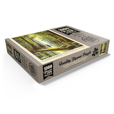 Congaree National Park: Turtle Time, Vintage Poster 1000 Jigsaw Puzzle box view1