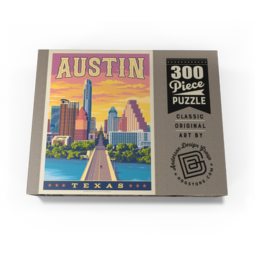 Austin, Texas: Sunset 300 Jigsaw Puzzle box view3