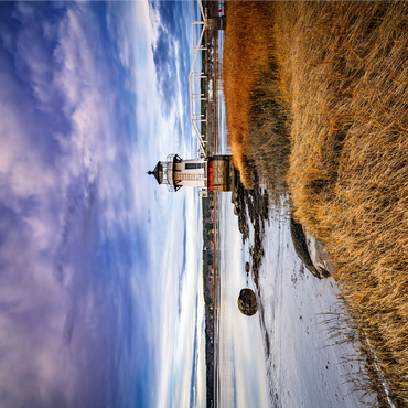 Low Tide on the Kennebec with Coastal Lighthouse 1000 Jigsaw Puzzle 3D Modell
