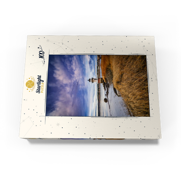 Low Tide on the Kennebec with Coastal Lighthouse 100 Jigsaw Puzzle box view3