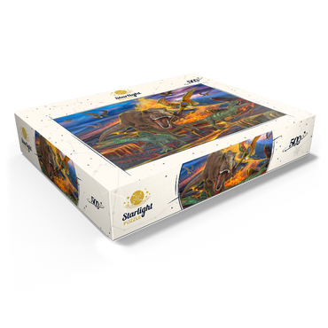 Kingdom of the Dinosaurs 500 Jigsaw Puzzle box view1