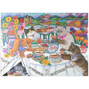 puzzleplate Tea Time 1000 Jigsaw Puzzle