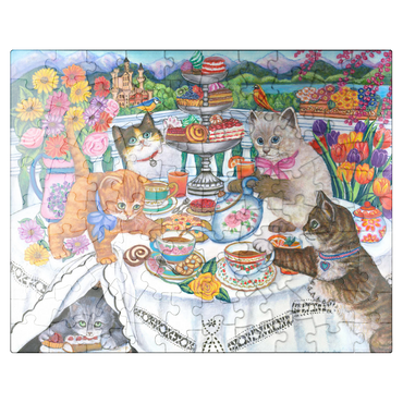 puzzleplate Tea Time 100 Jigsaw Puzzle