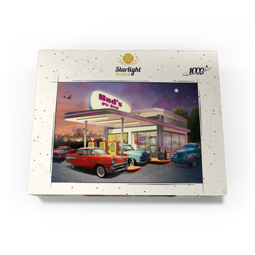Bud's Pit Stop 1000 Jigsaw Puzzle box view3