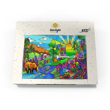 Bear River Sunset 1000 Jigsaw Puzzle box view3