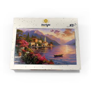 Marina and Sunset, Italia 100 Jigsaw Puzzle box view3