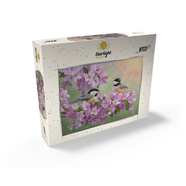 Spring Glow Chickadees 1000 Jigsaw Puzzle box view2