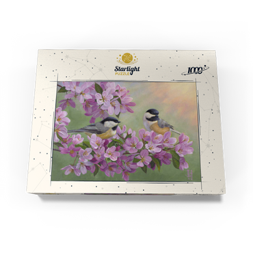 Spring Glow Chickadees 1000 Jigsaw Puzzle box view3