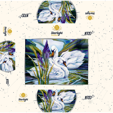 Everlasting Love 1000 Jigsaw Puzzle box 3D Modell