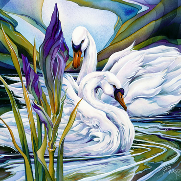 Everlasting Love 100 Jigsaw Puzzle 3D Modell