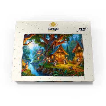 Mice Cottage Retreat 1000 Jigsaw Puzzle box view3