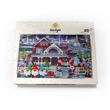 Inflatable Christmas 100 Jigsaw Puzzle box view3