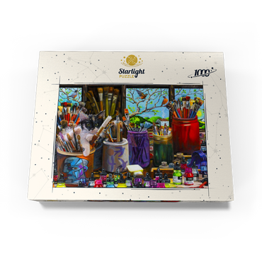 Art Studio 1000 Jigsaw Puzzle box view3