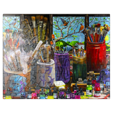 puzzleplate Art Studio 100 Jigsaw Puzzle