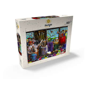 Art Studio 500 Jigsaw Puzzle box view2