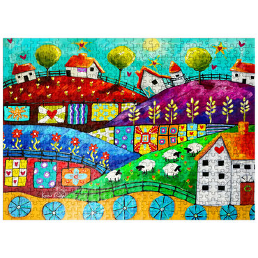 puzzleplate Country life 500 Jigsaw Puzzle