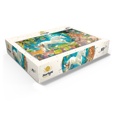 Fairy and Unicorn 100 Jigsaw Puzzle box view1
