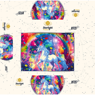 Magic Forest 1000 Jigsaw Puzzle box 3D Modell