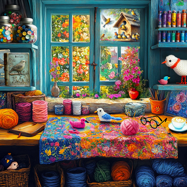 Final Craft 2 1000 Jigsaw Puzzle 3D Modell