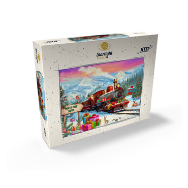 Santa Train 1000 Jigsaw Puzzle box view2